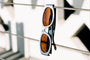 The Funk Punk / Recycled Metallic Silver & Amber Lens - Shade Files