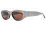 The Funk Punk / Recycled Metallic Silver & Amber Lens - Shade Files