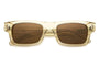 The Good Bad / Crystal Champagne Bio & Polarised Bronze Lens - Shade Files