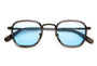 The Groove Pilot / Black Smoke Demi Tortoise & Polarised Blue Tint Lens - Shade Files