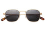 The Groove Pilot / Brushed Gold & Tortoise Bio & Polarised Grey Lens - Shade Files