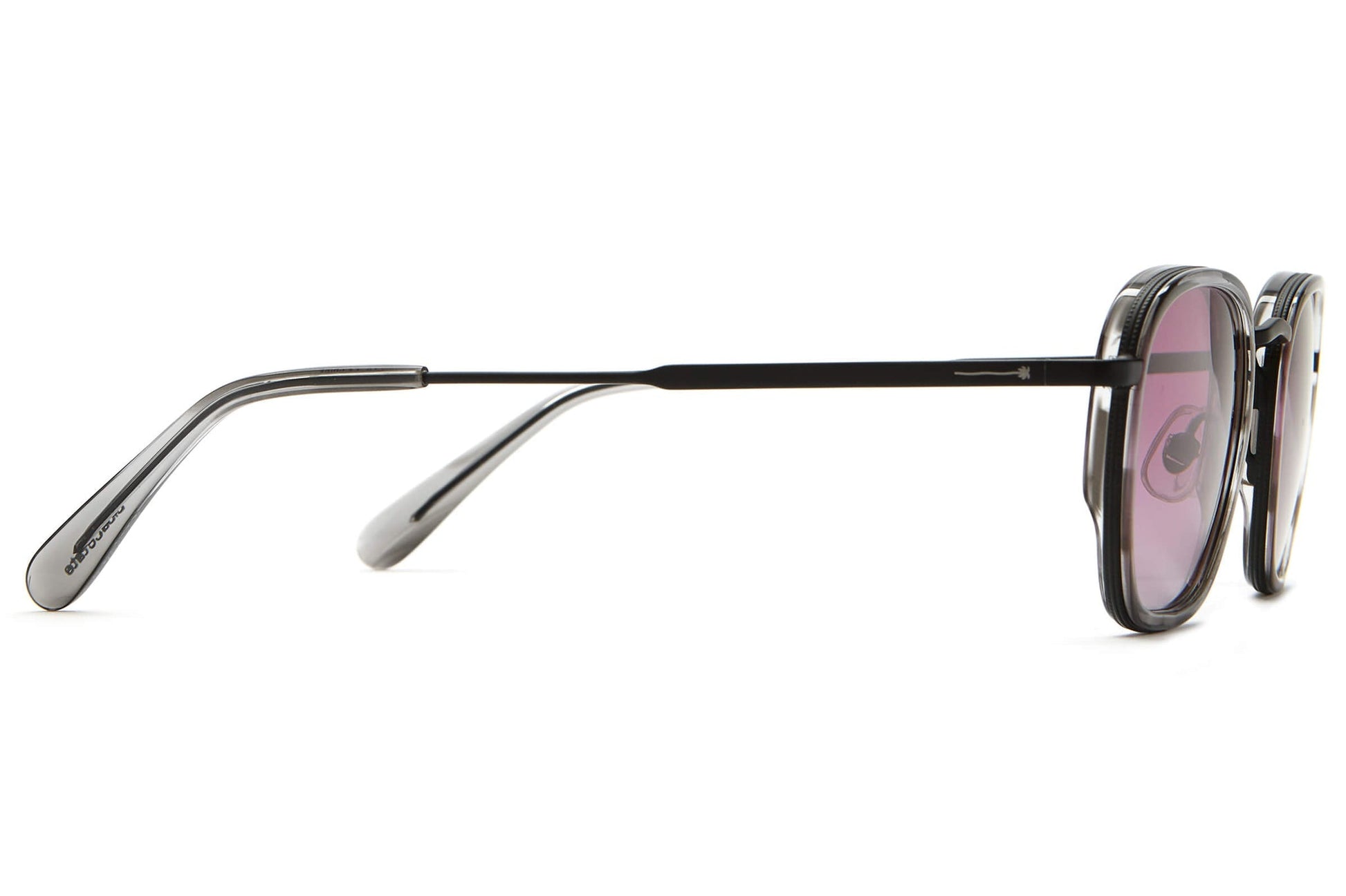 The Groove Pilot / Matte Black & Smoke Demi Bio & Purple Gradient CR - 39 Lens - Shade Files