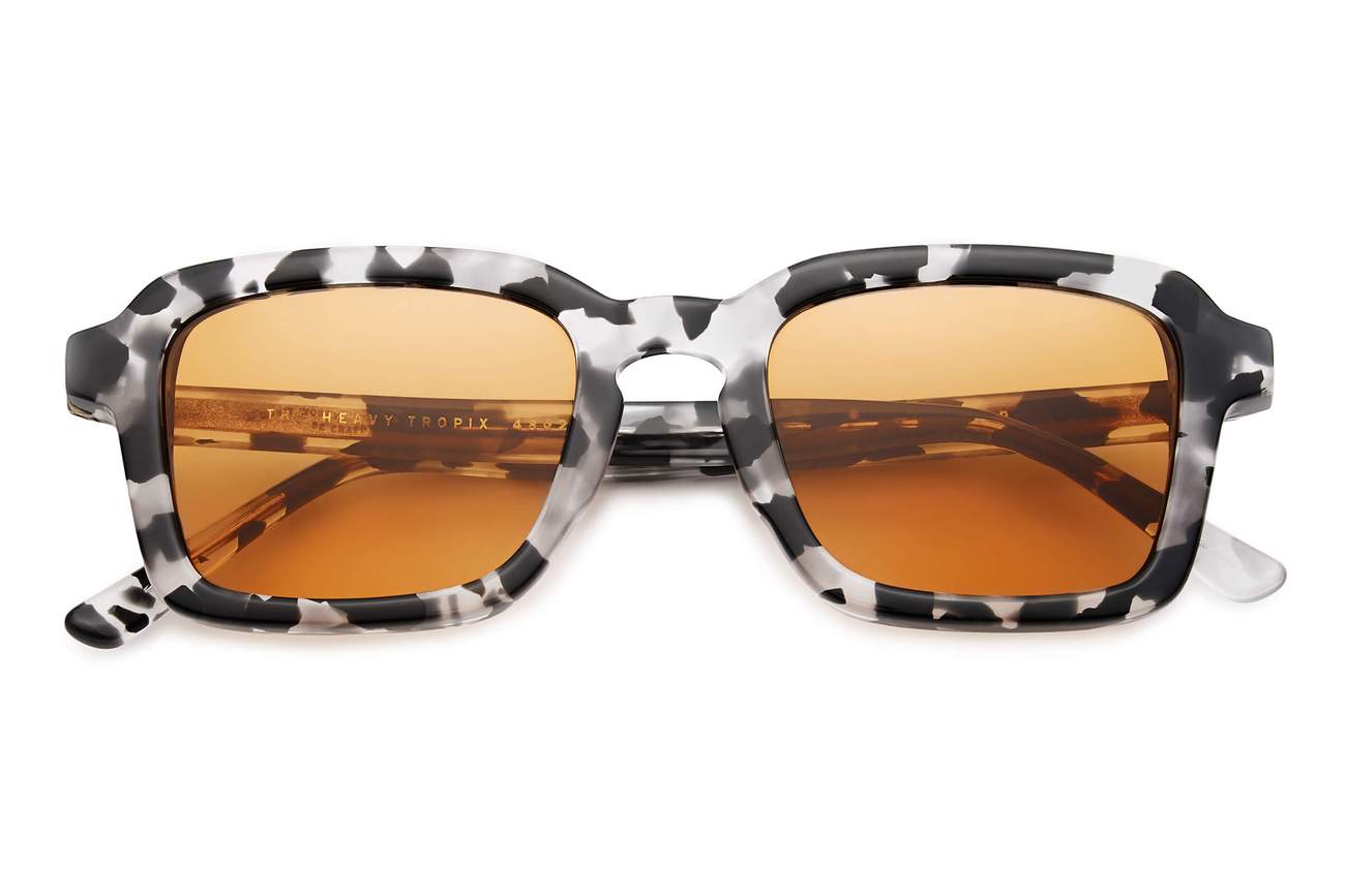 The Heavy Tropix / Onyx Tortoise Bio & Burnt Orange Lens - Shade Files
