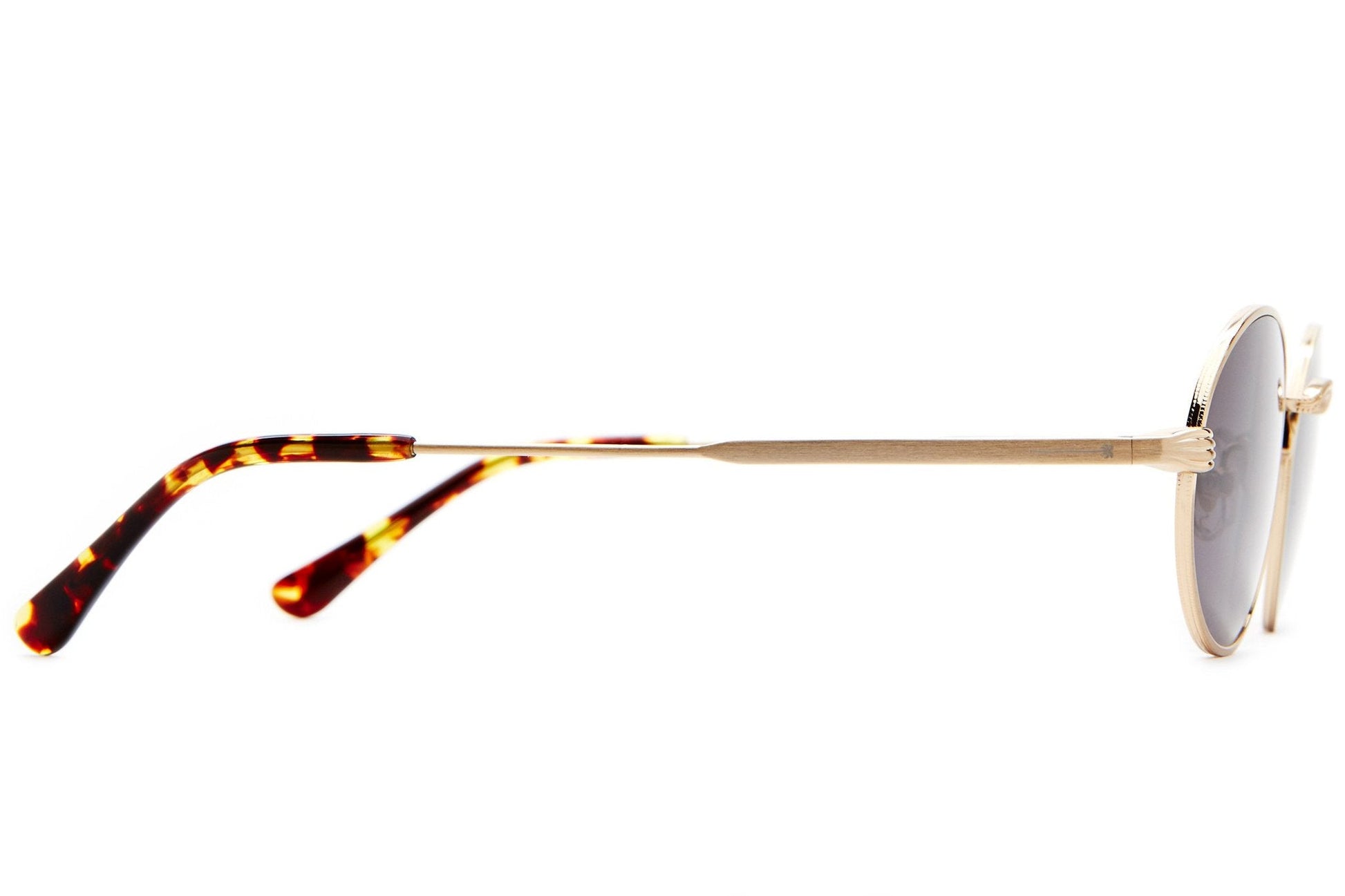 The New Riddim / Brushed Gold & Dark Tortoise Lens - Shade Files