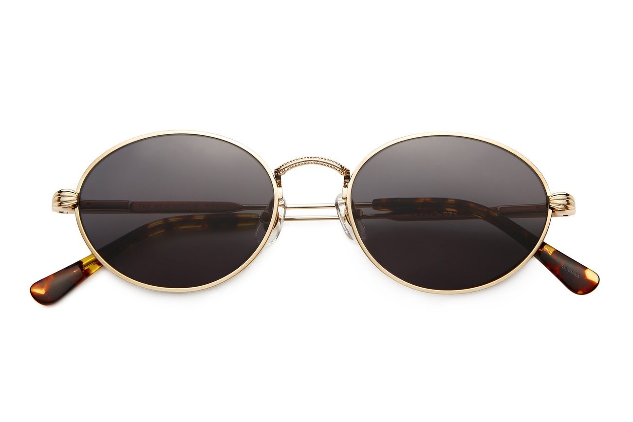 The New Riddim / Brushed Gold & Dark Tortoise Lens - Shade Files