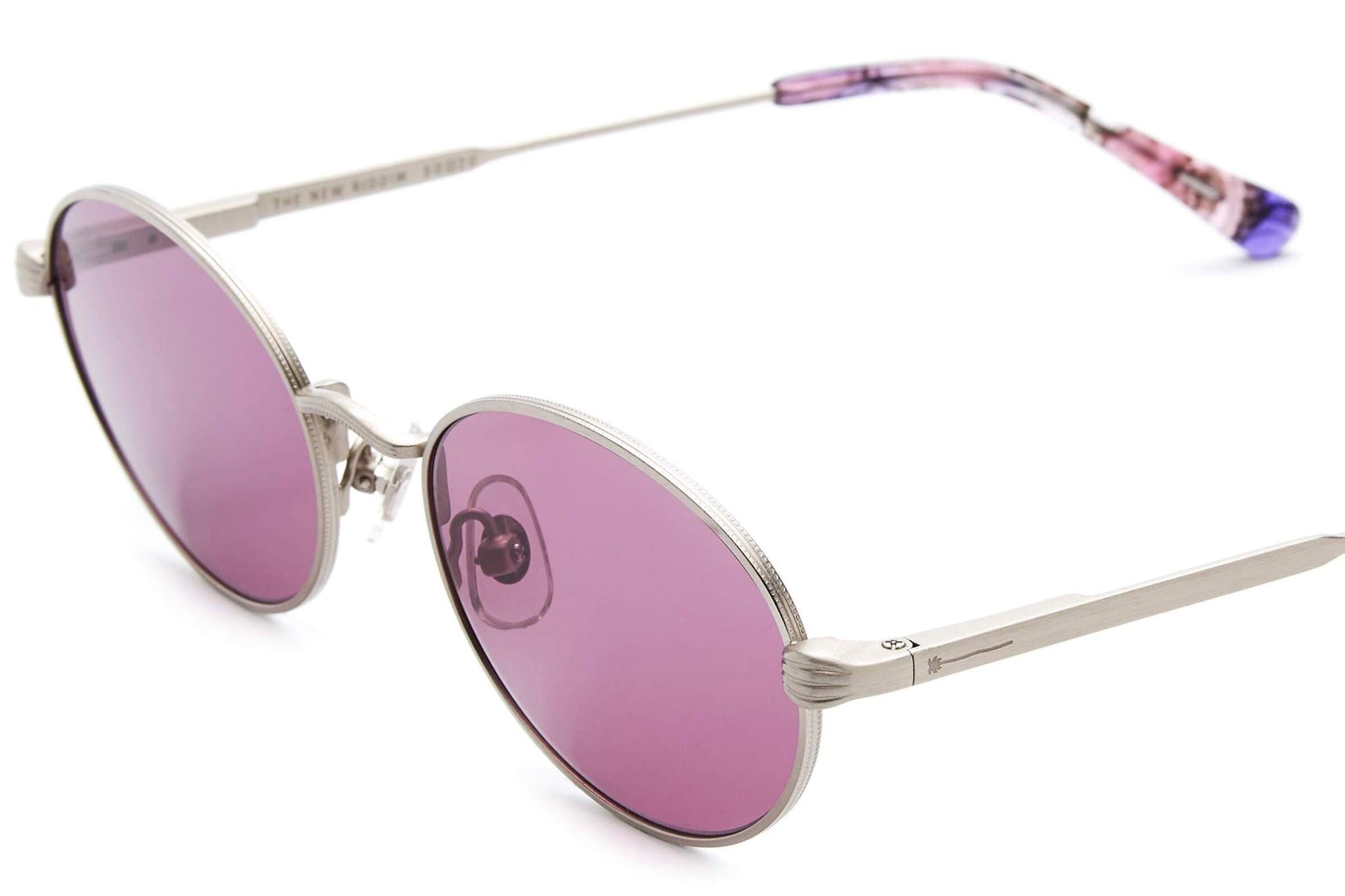 The New Riddim / Polished Silver & Purple Haze Lens - Shade Files