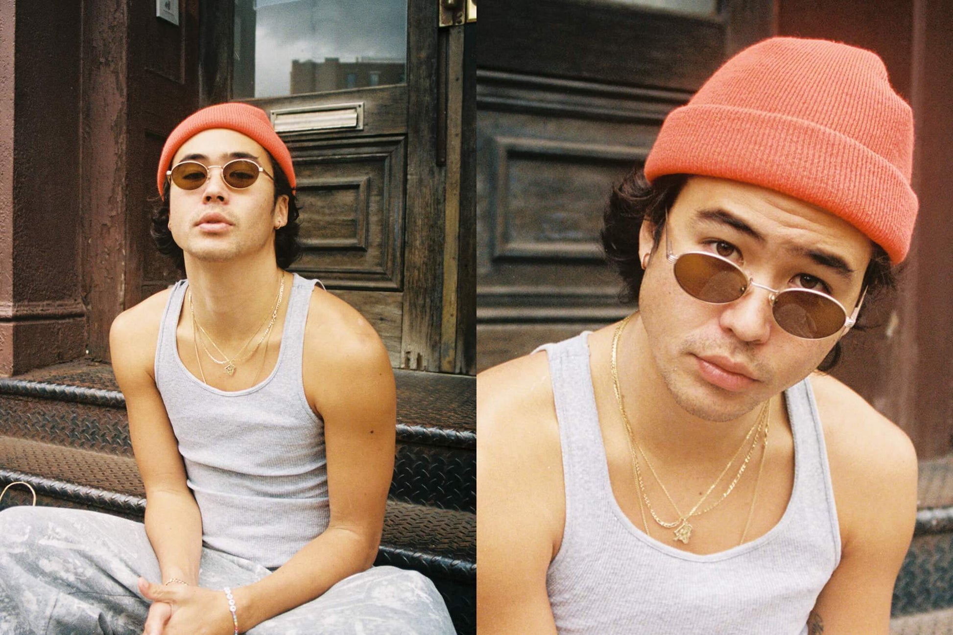 The New Riddim / White Gold Havana Tortoise Bio & Polarised Lens - Shade Files