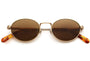 The New Riddim / White Gold Havana Tortoise Bio & Polarised Lens - Shade Files