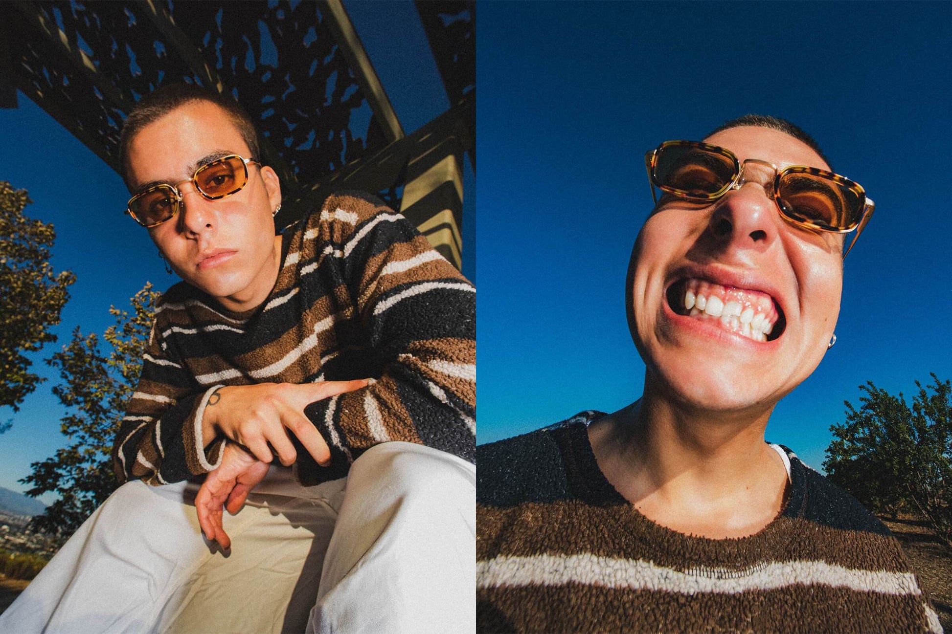 The Nu Bloom / Brushed Gold Tortoise Bio & Mustard Lens - Shade Files