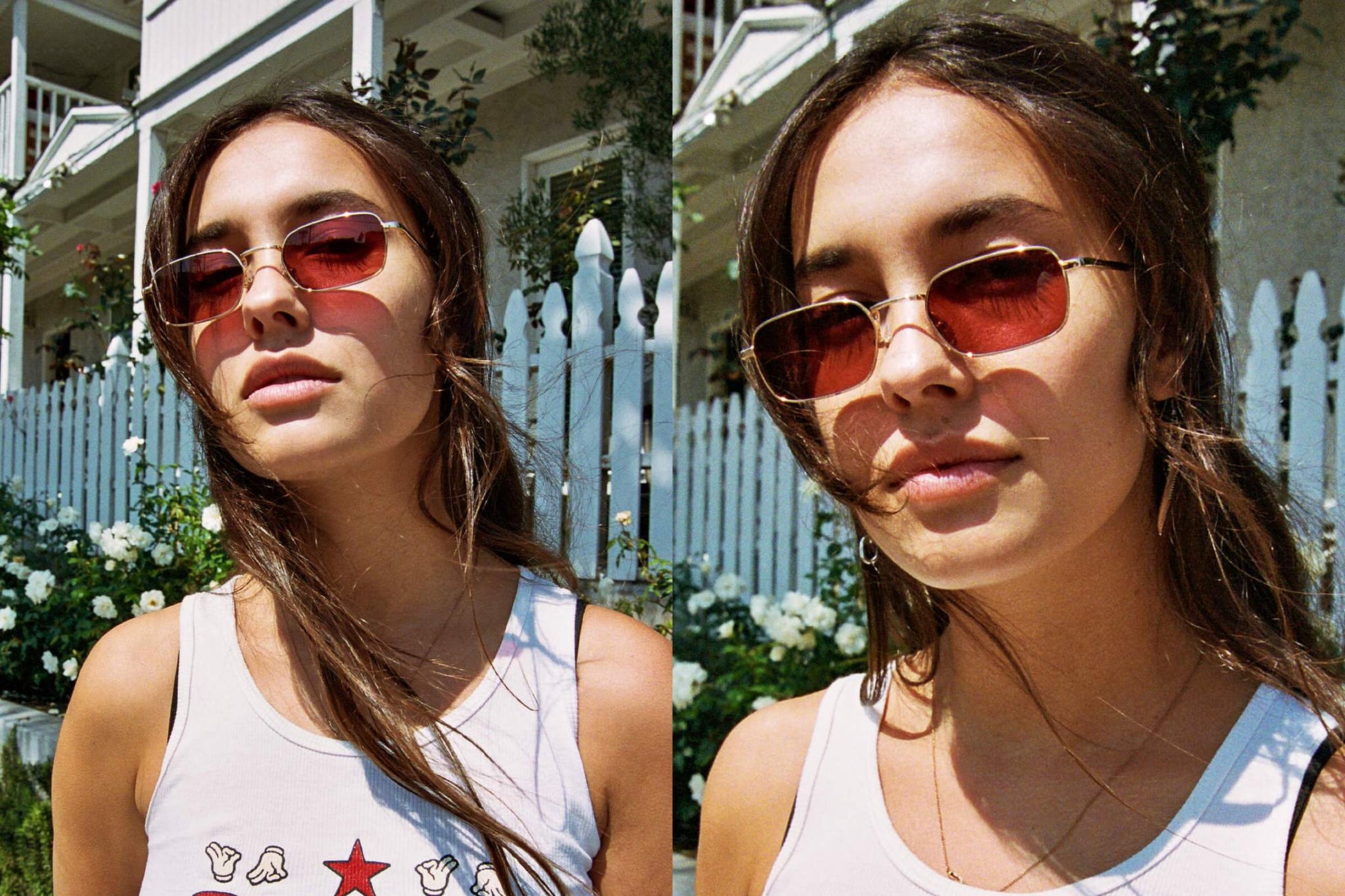 The Nu Bloom / Polished Gold & Crystal Burgundy Lens - Shade Files