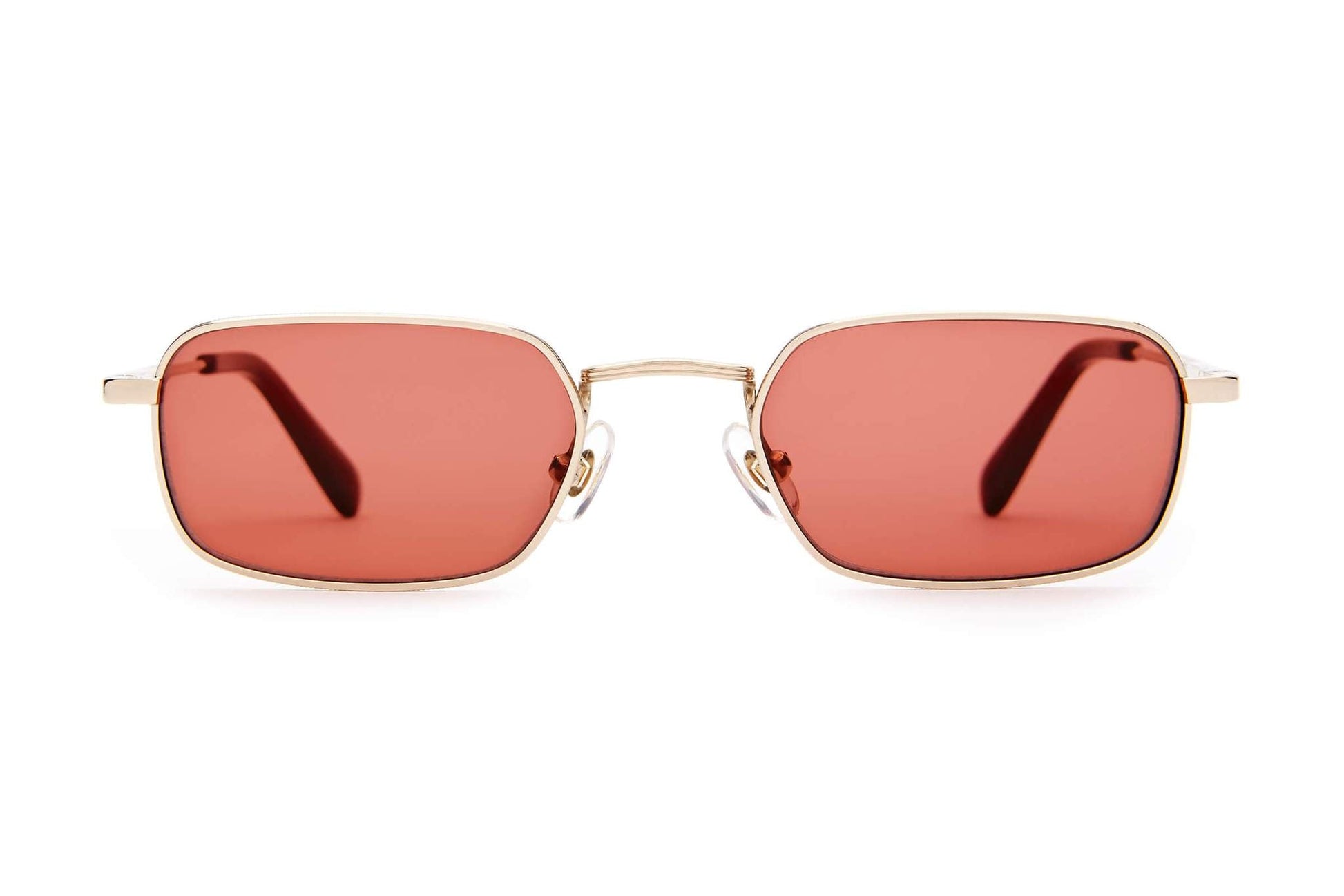 The Nu Bloom / Polished Gold & Crystal Burgundy Lens - Shade Files