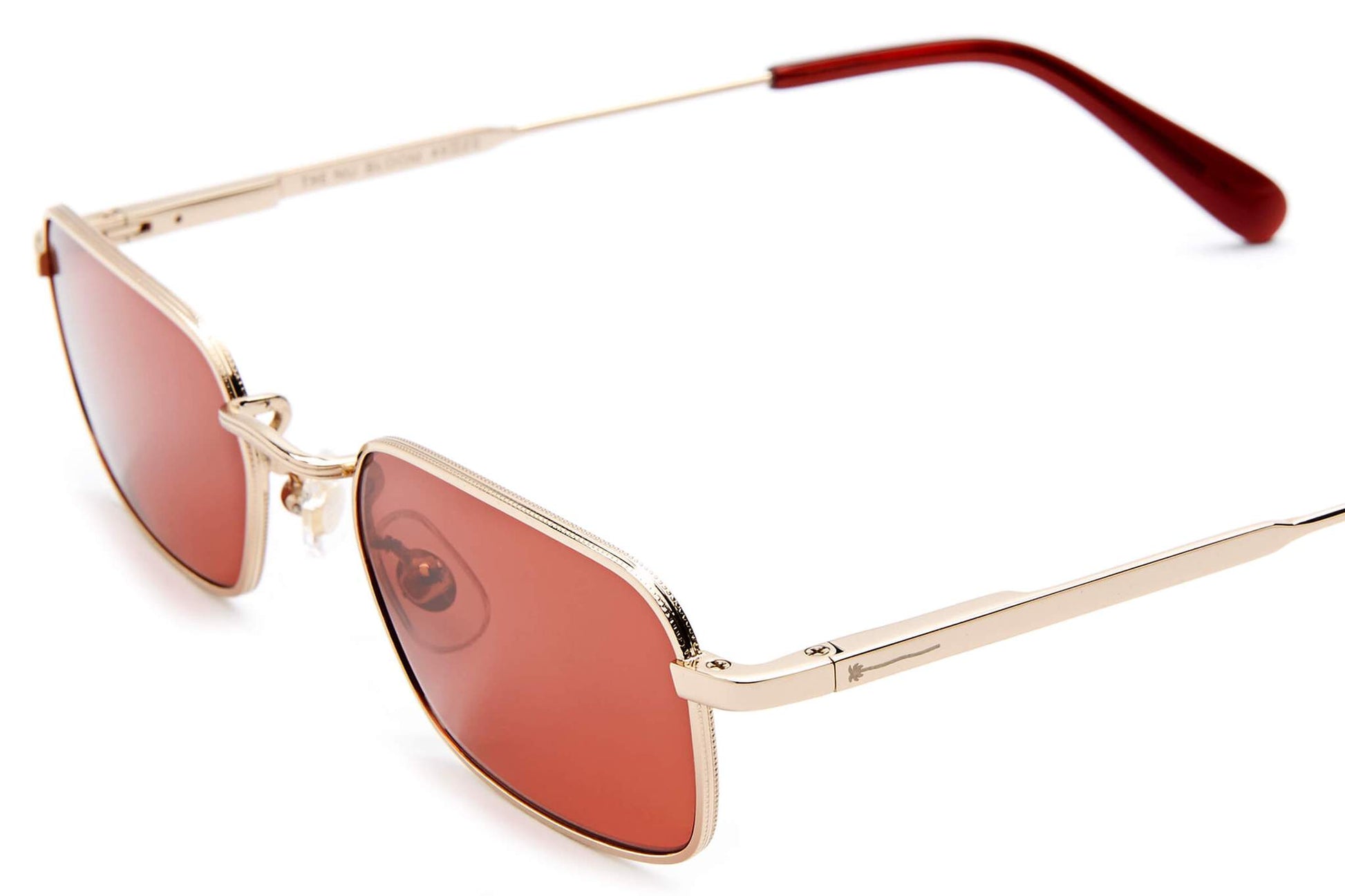 The Nu Bloom / Polished Gold & Crystal Burgundy Lens - Shade Files