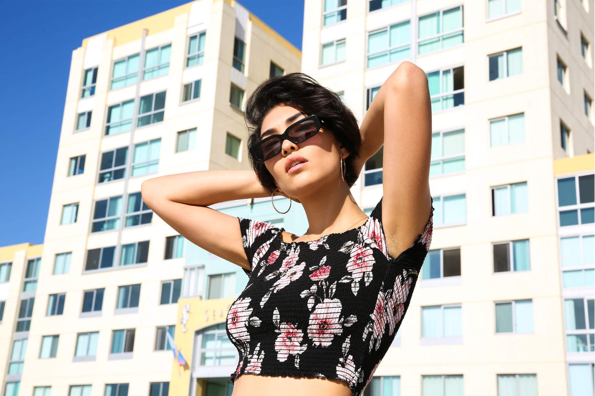 Crap Eyewear | The Paradise Machine | Black Bio Sunglasses | Shade