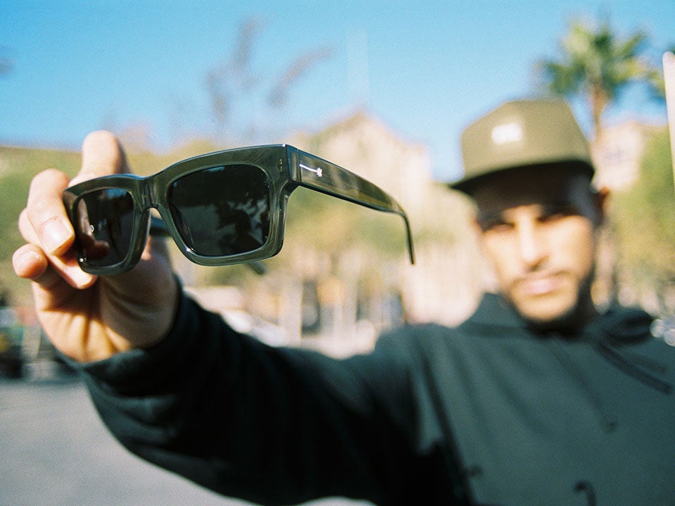 The Speedway / Crystal Seaweed Bio & Polarised Grey Lens - Shade Files