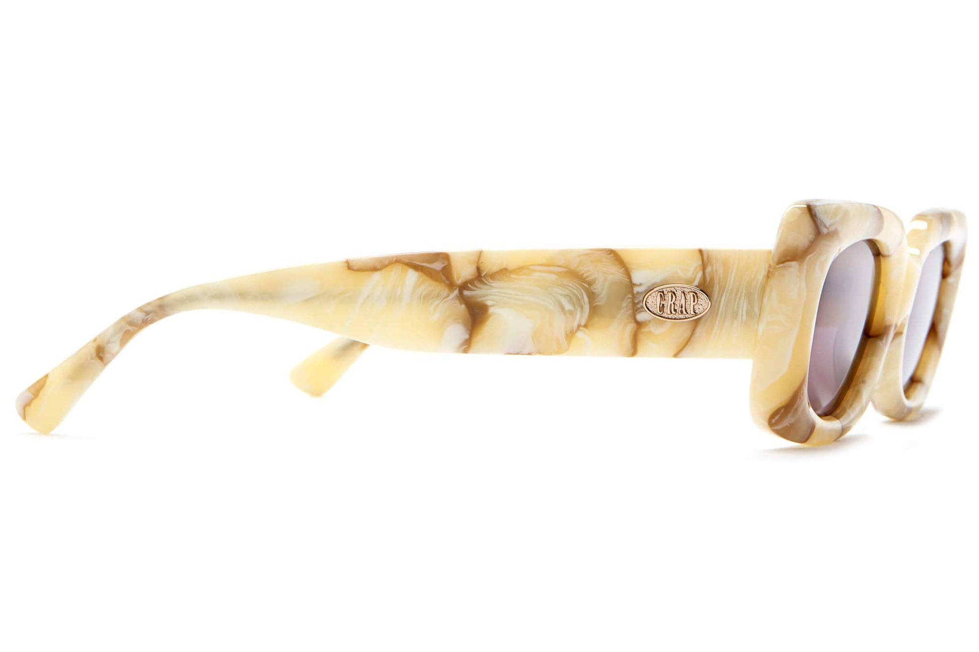 The Supa Phreek / Cream Marble Bio & Plum Lens - Shade Files