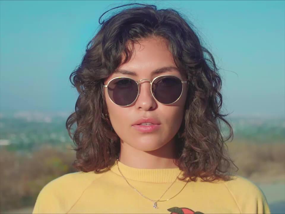 The Tuff Patrol / Brushed Gold & Polarised Grey Lens - Shade Files