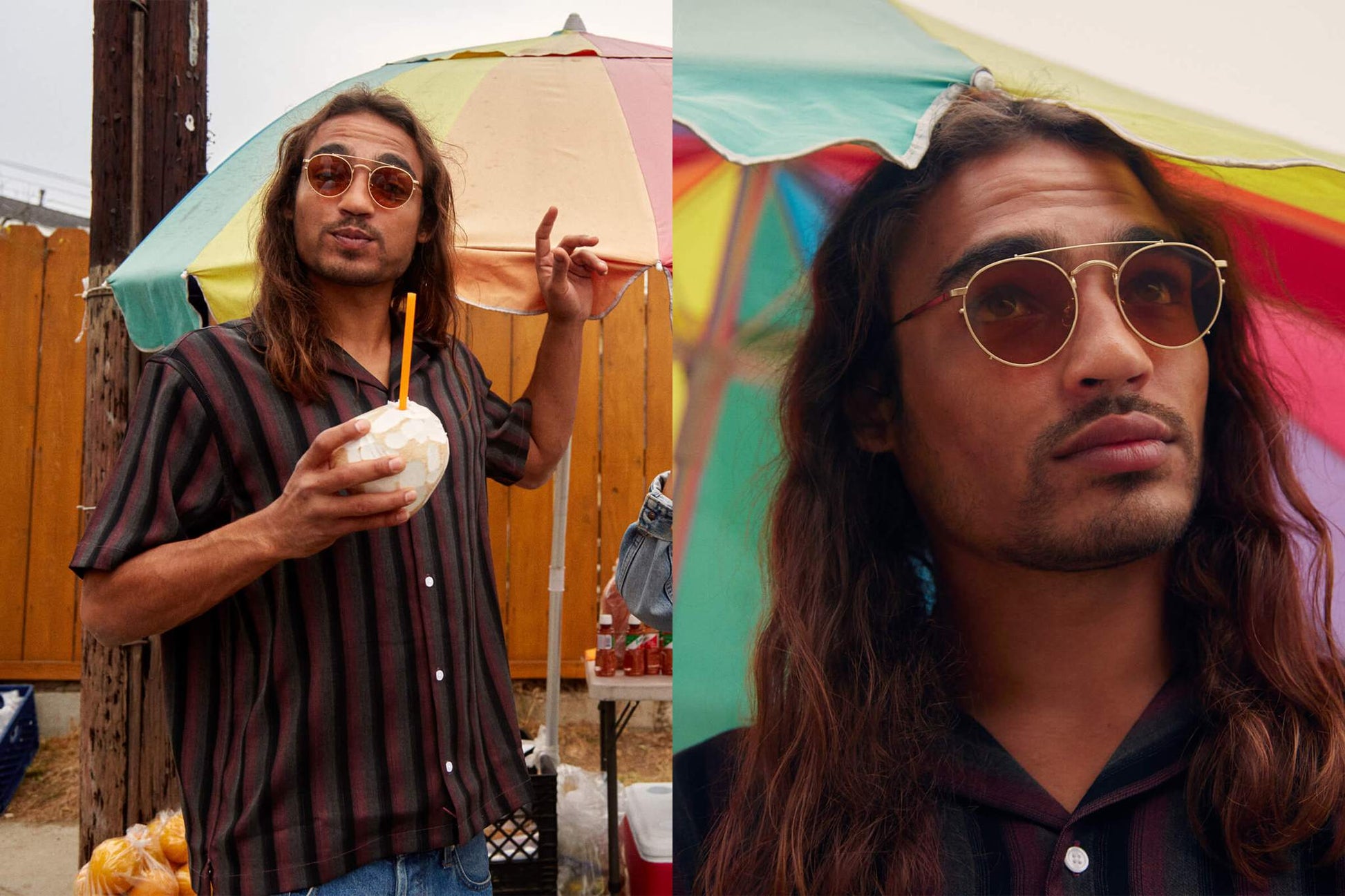 The Tuff Safari / Brushed Gold Havana Tortoise & Mustard Lens - Shade Files