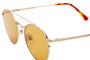The Tuff Safari / Brushed Gold Havana Tortoise & Mustard Lens - Shade Files
