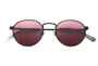 The Zen Patrol / Matte Black Smoke Demi Tortoise Bio & Plum Lens - Shade Files