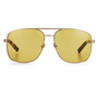 Uptown & Downtown / Gold Tortoise & Solid Yellow Lens - Shade Files