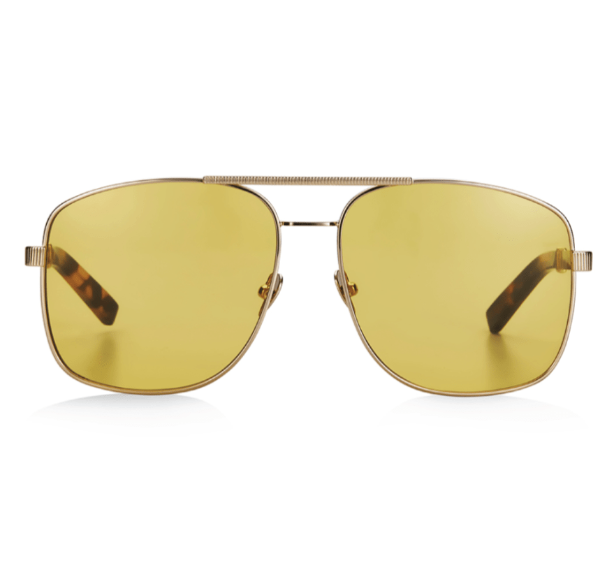 Uptown & Downtown / Gold Tortoise & Solid Yellow Lens - Shade Files