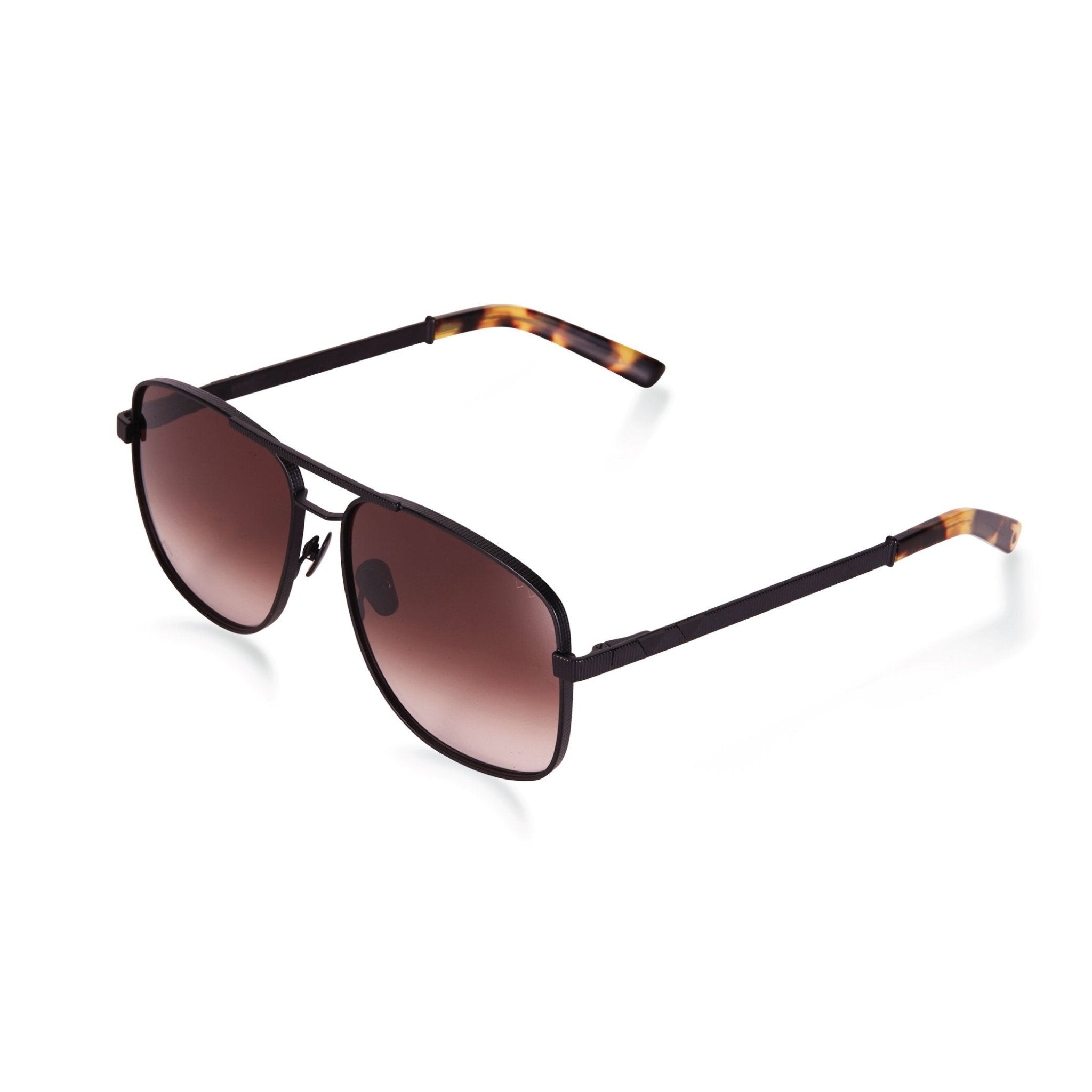 Uptown & Downtown / Matte Black & Brown Gradient Lens - Shade Files