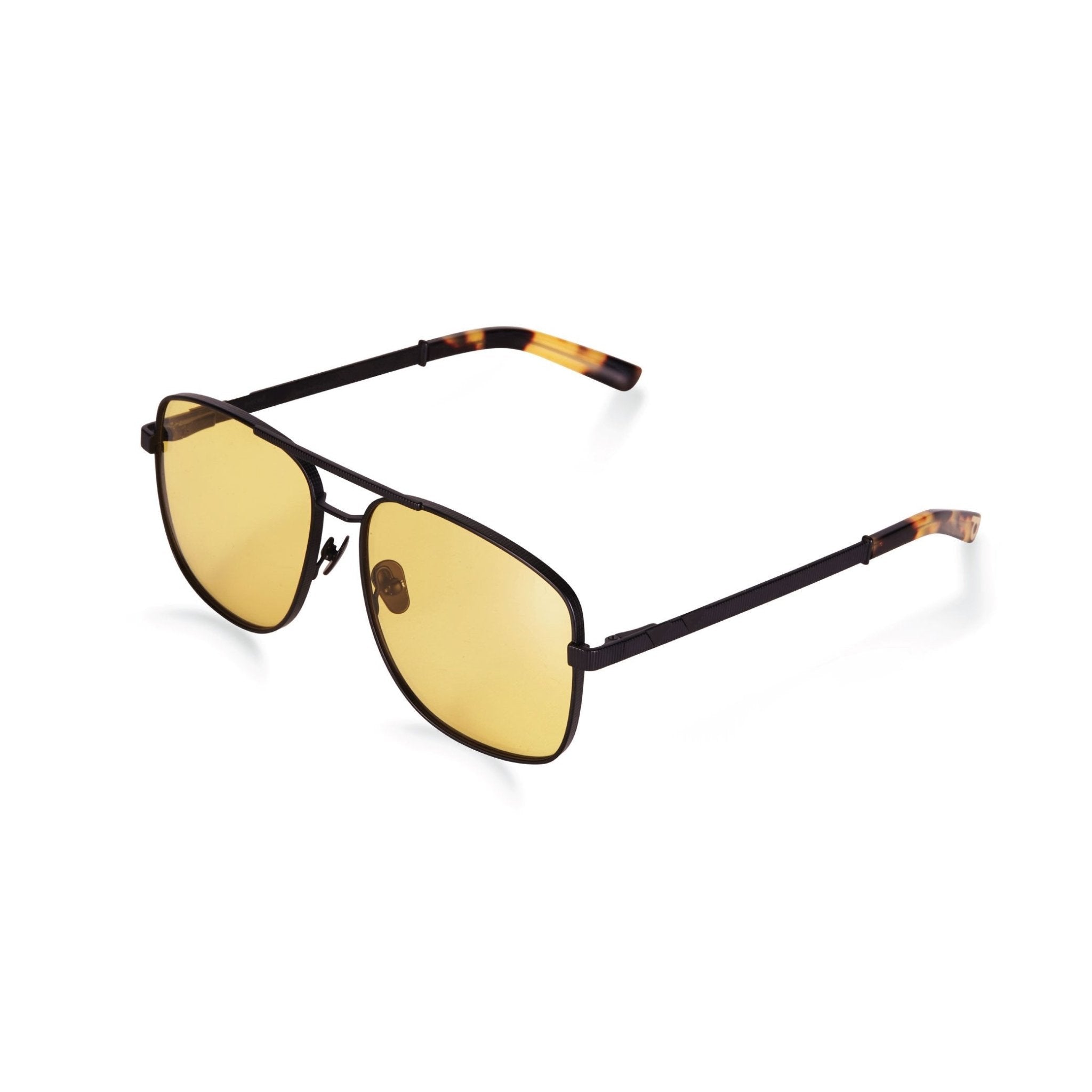 Uptown & Downtown / Matte Black & Solid Yellow Lens - Shade Files
