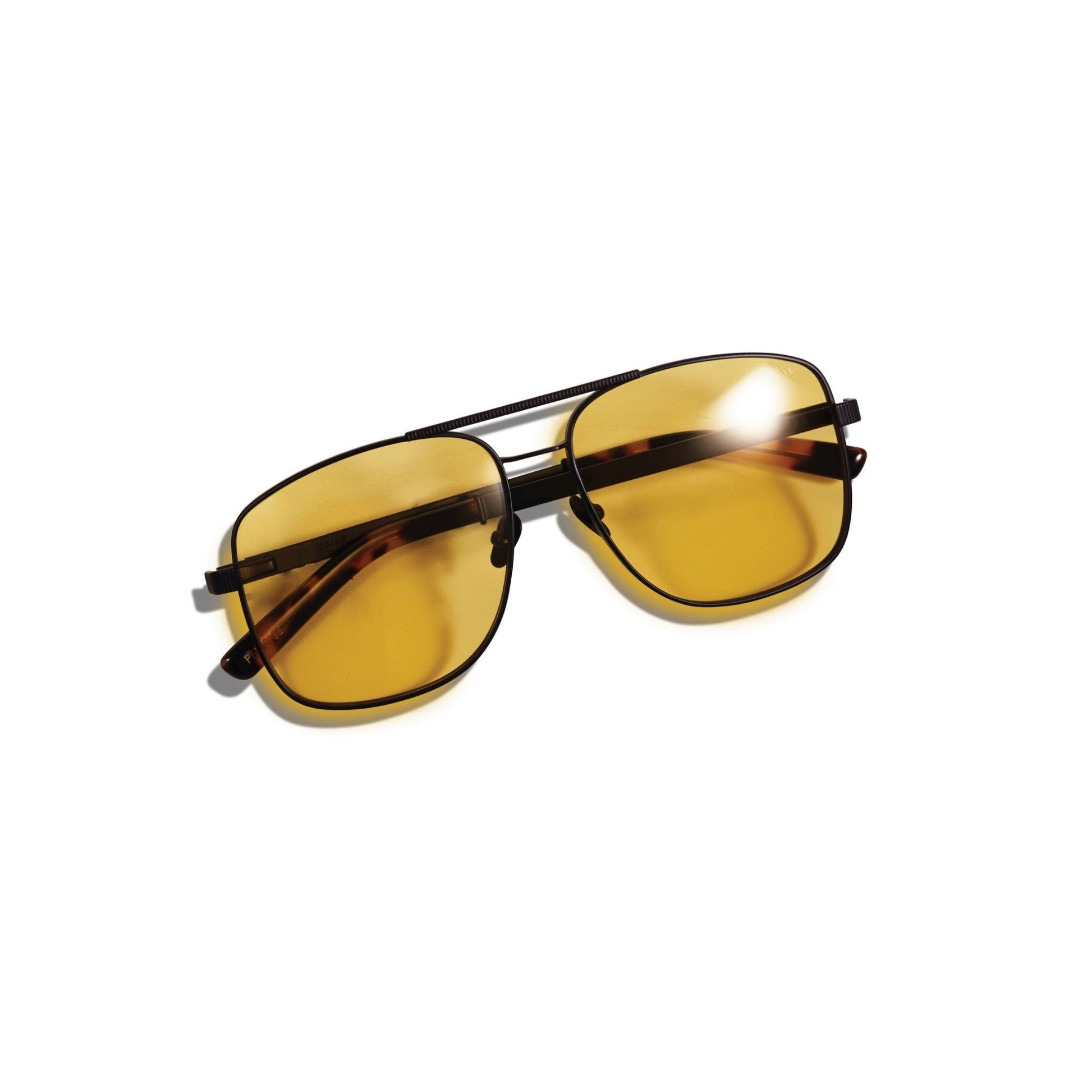 Uptown & Downtown / Matte Black & Solid Yellow Lens - Shade Files