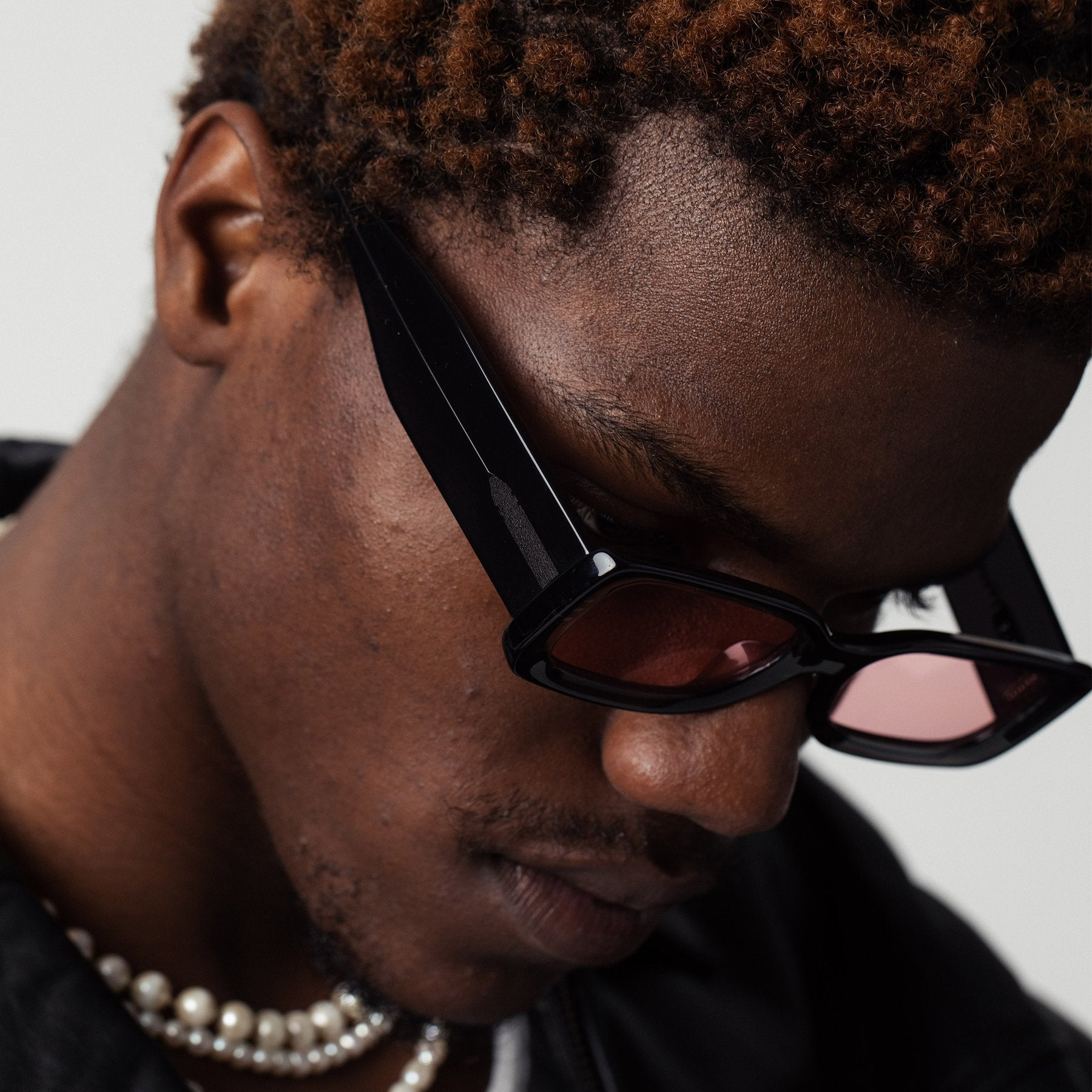 Verve 2.0 / Transparent Black Acetate & Rose Lens - Shade Files