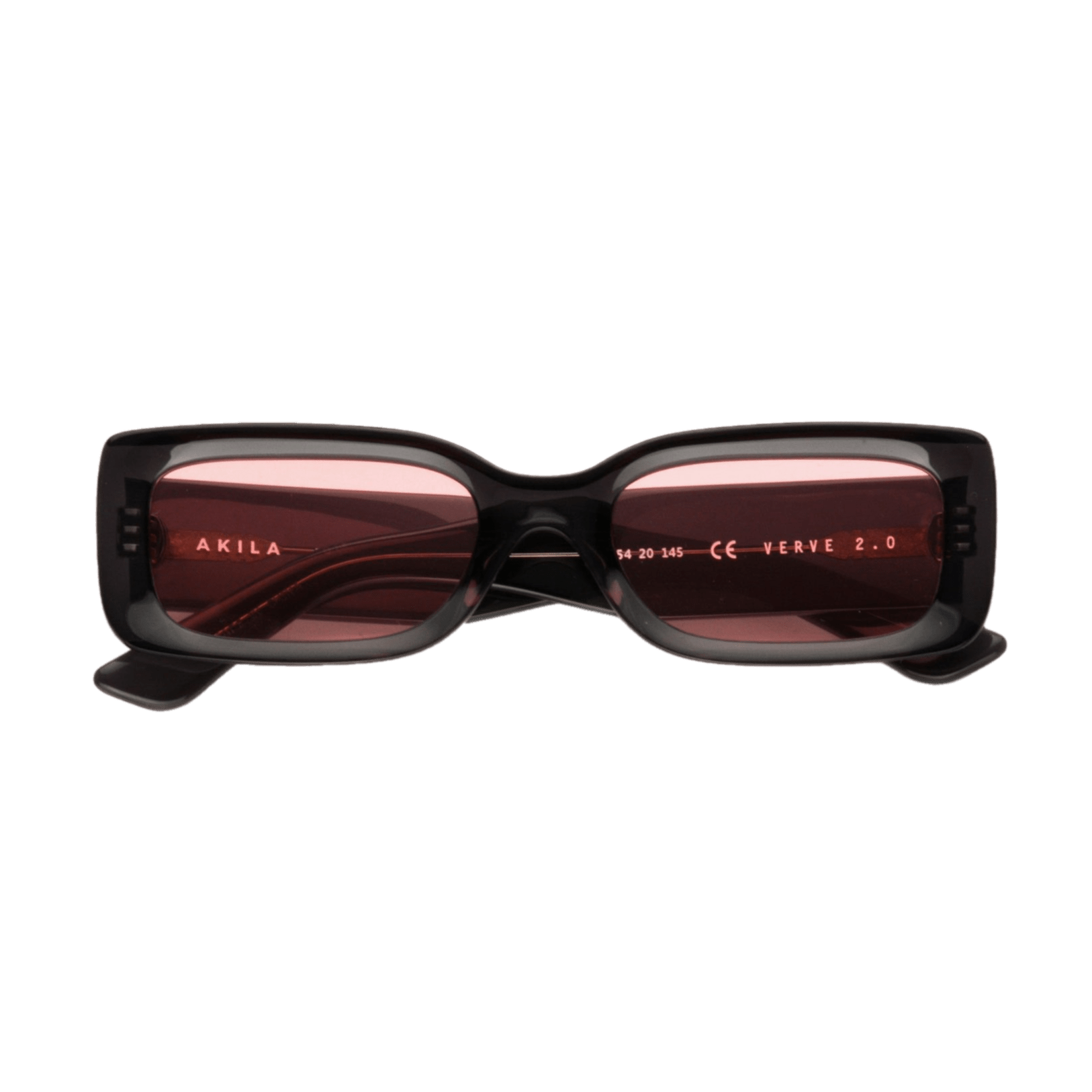 Verve 2.0 / Transparent Black Acetate & Rose Lens - Shade Files