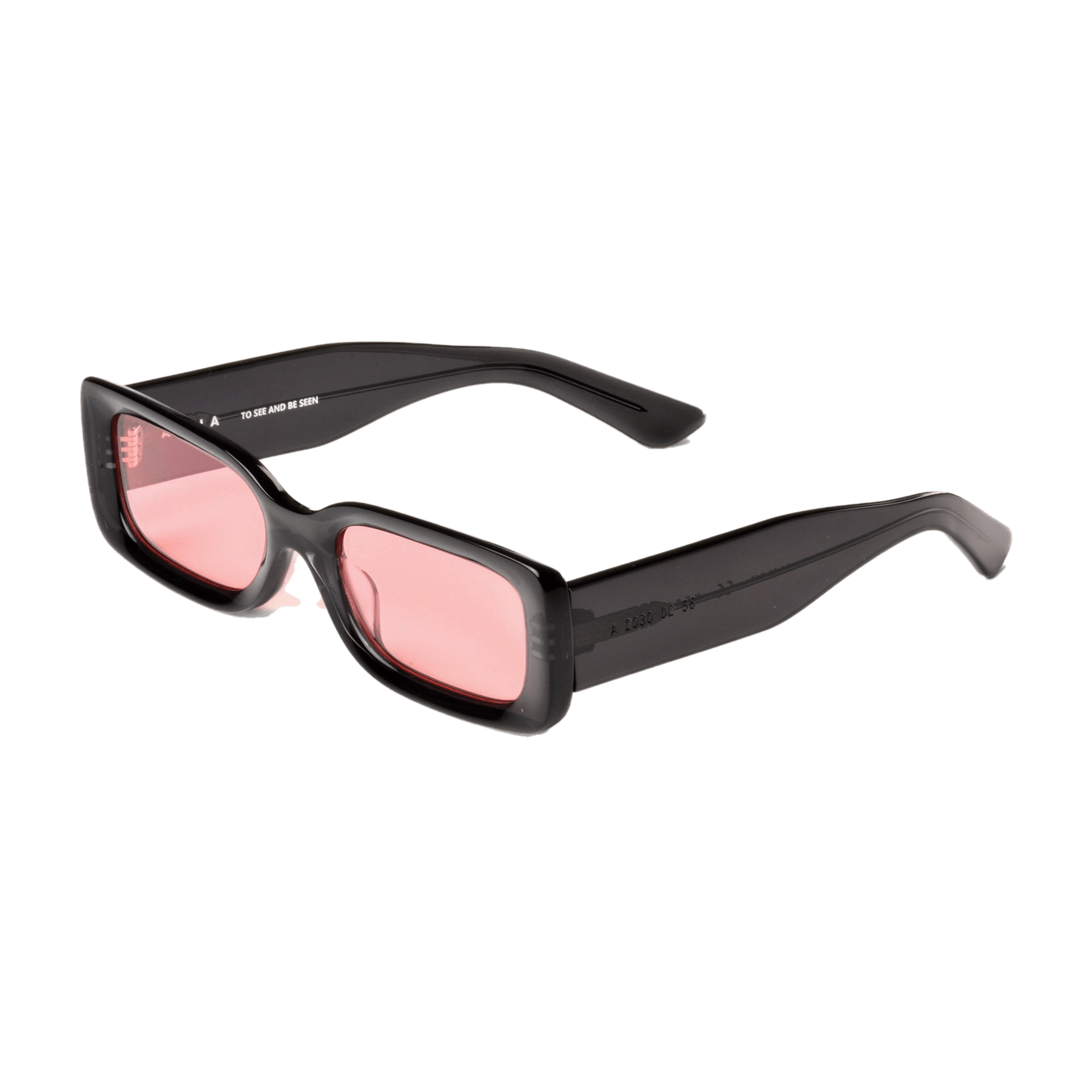 Verve 2.0 / Transparent Black Acetate & Rose Lens - Shade Files
