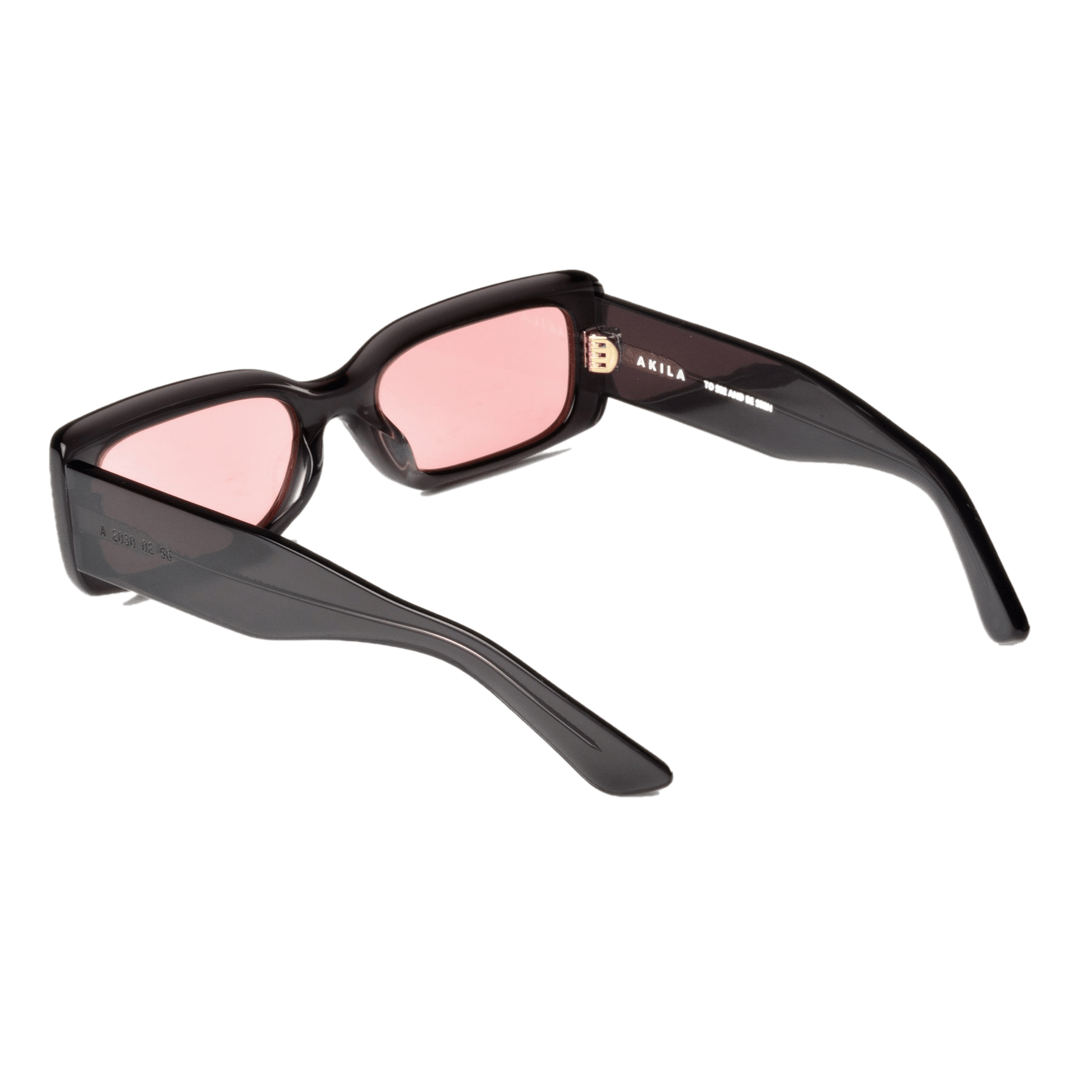 Verve 2.0 / Transparent Black Acetate & Rose Lens - Shade Files