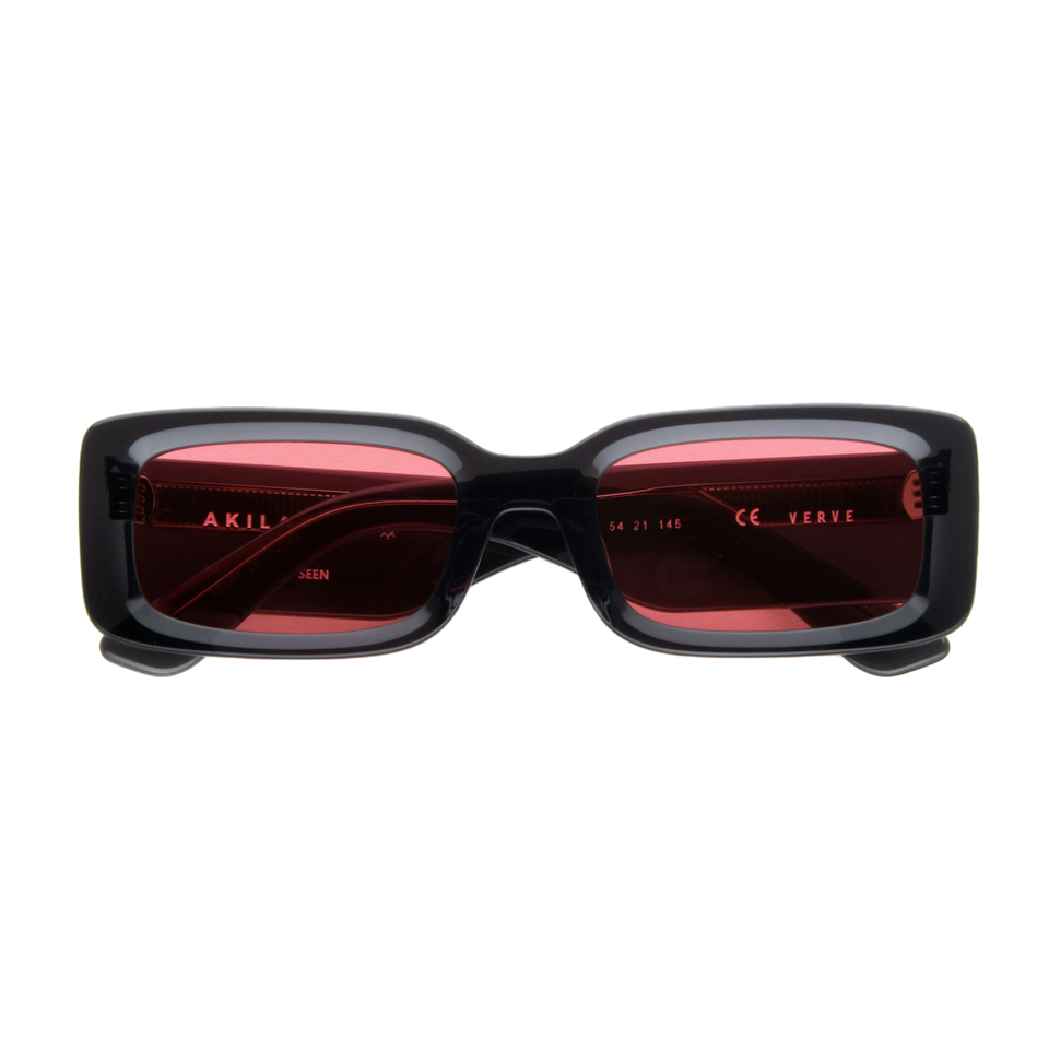 Verve / Onyx Acetate & Rose Lens