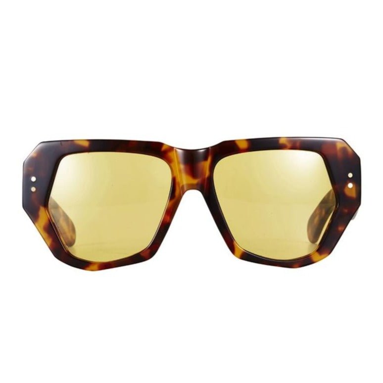 X Bec & Bridge / Big Mamma / Dark Tortoise Solid Yellow Lens - Shade Files