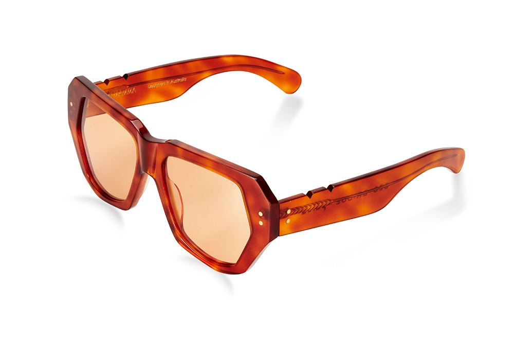 X Bec & Bridge / Big Mamma / Havana Solid Amber Lens - Shade Files