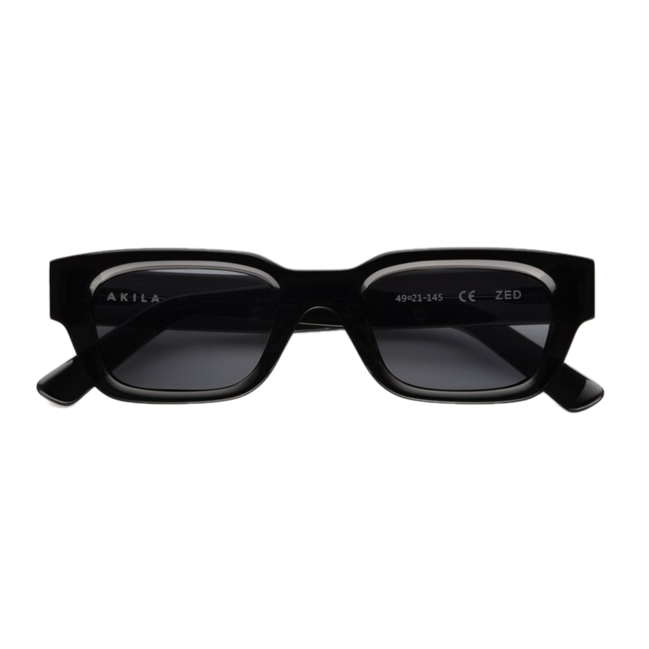 Zed / Black Acetate & Black Lens