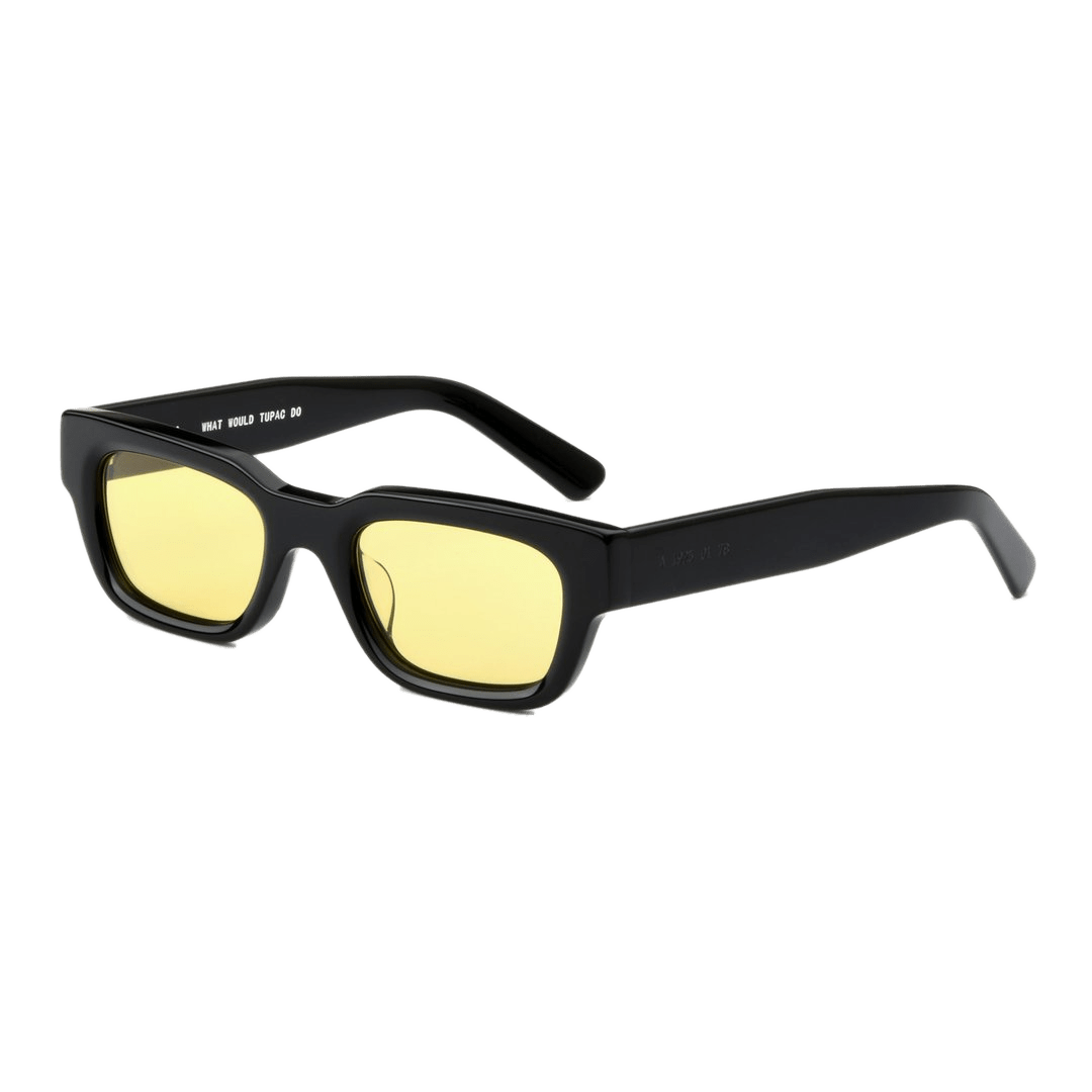 Zed / Black Acetate & Yellow Lens - Shade Files