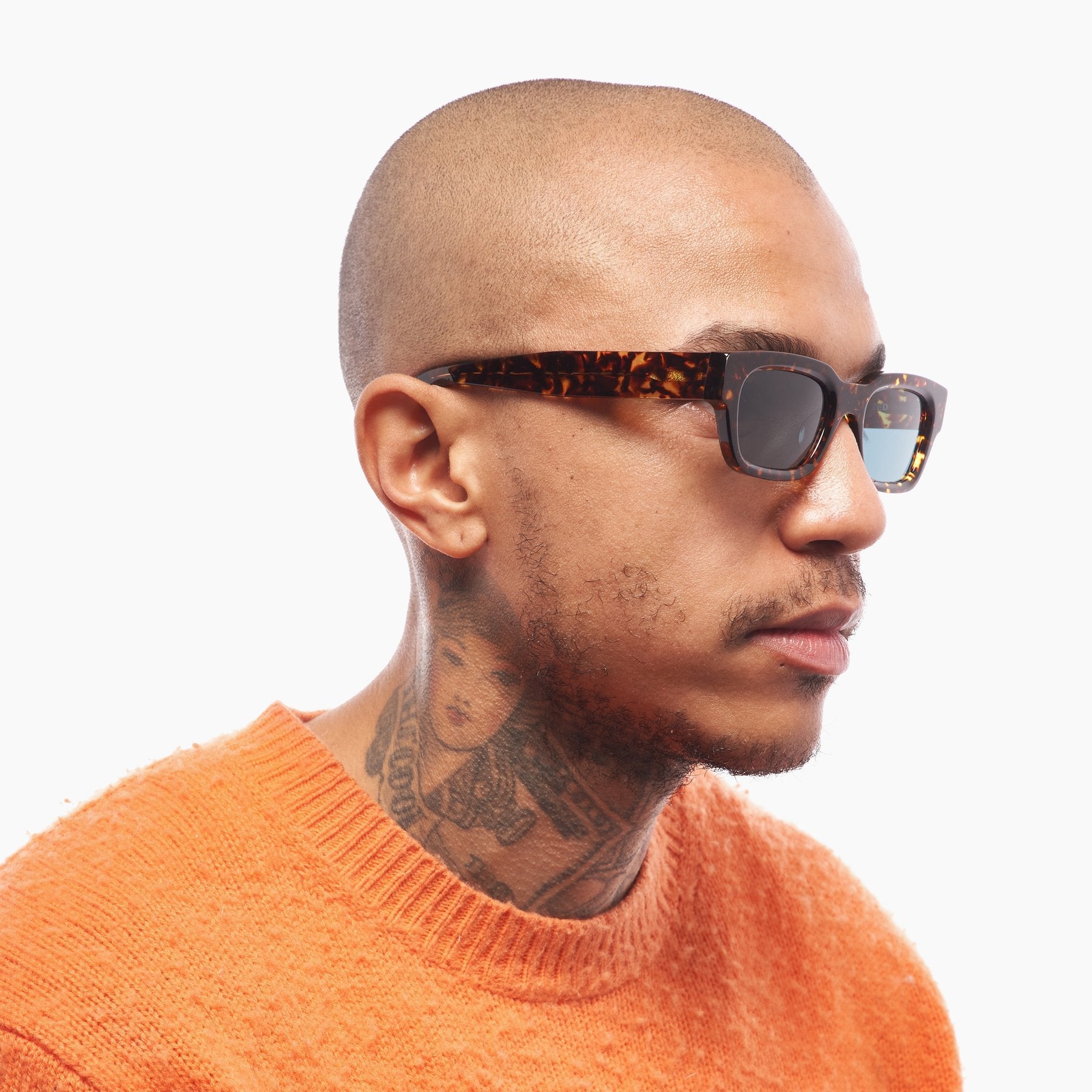 Akila | Zed | Havana Tortoise Acetate & Viridian Lens Sunglasses