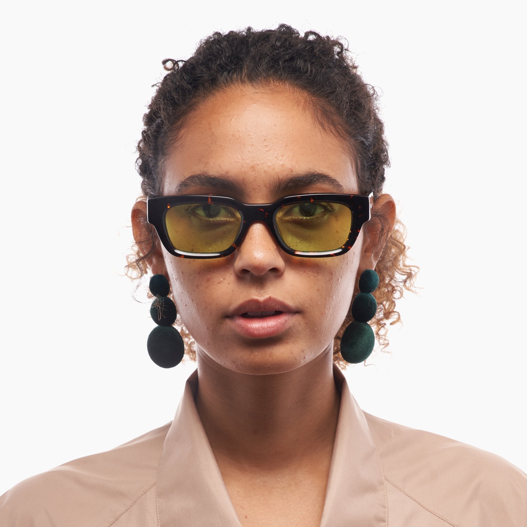 Zed / Tokyo Tortoise Acetate & Apple Green Lens - Shade Files