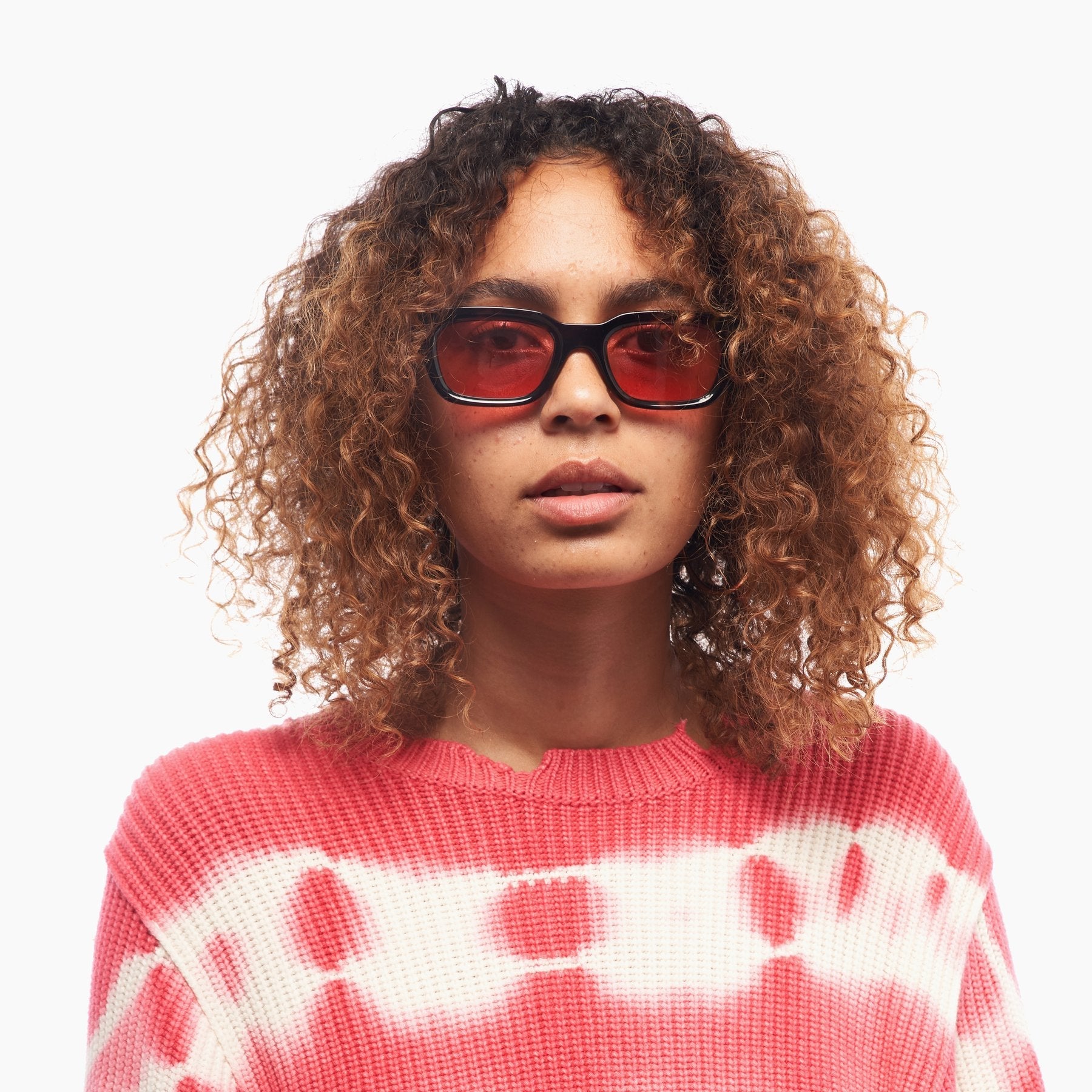 Akila | Zed | Tortoise Acetate & Rose Lens Sunglasses | Shade Files