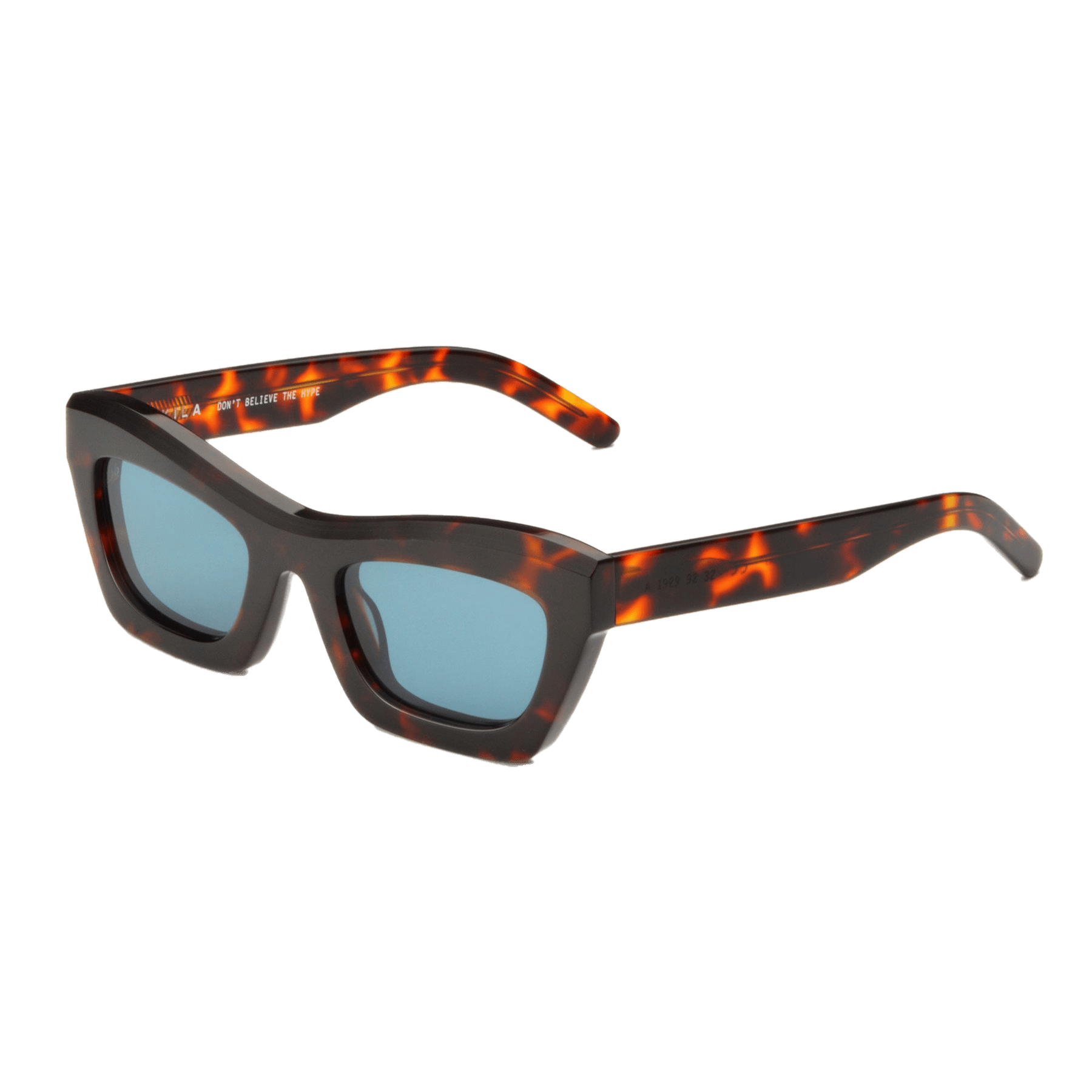 Zombie / Tortoise Acetate & Viridian Lens - Shade Files