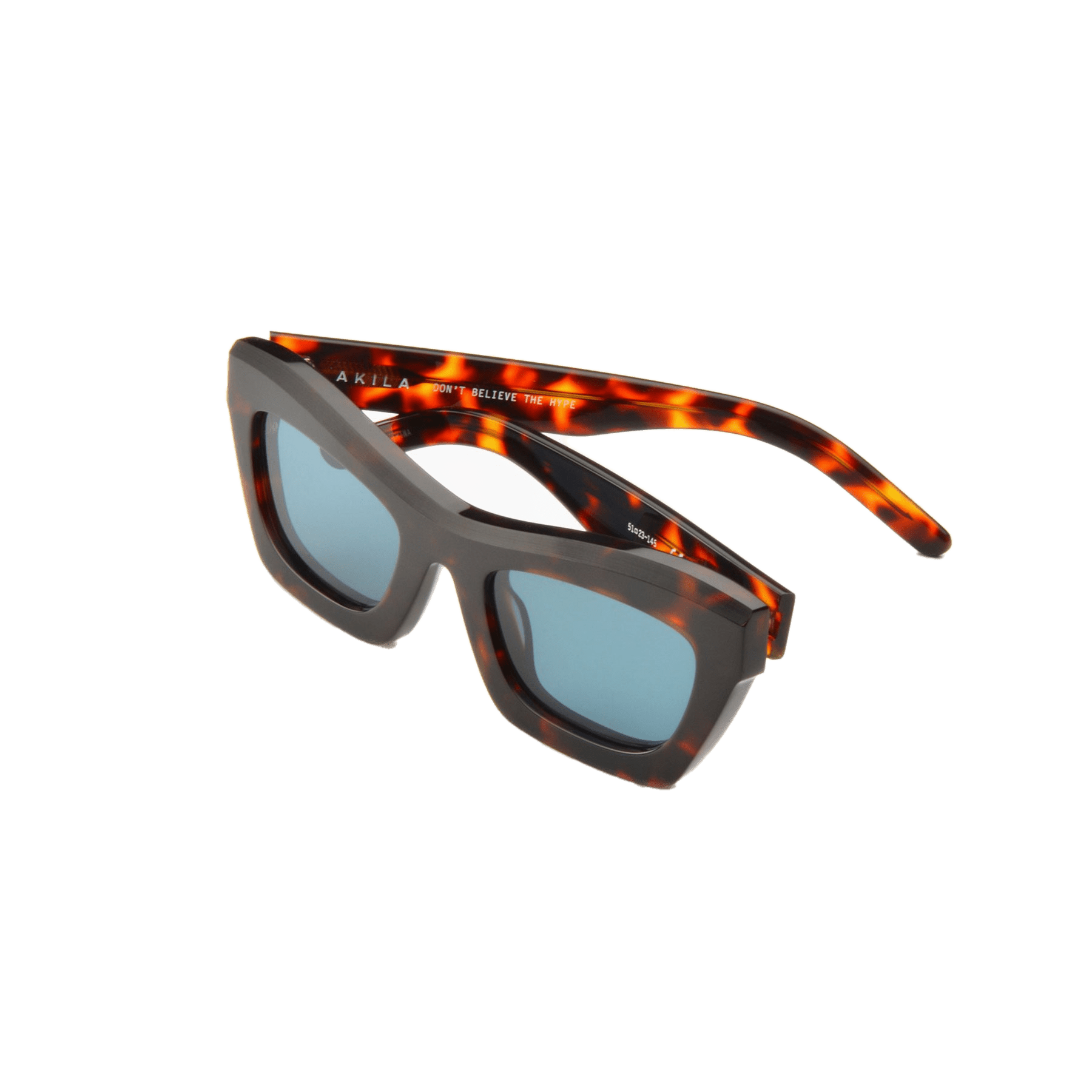 Zombie / Tortoise Acetate & Viridian Lens - Shade Files